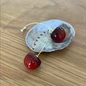 Elegant Cherry Earrings